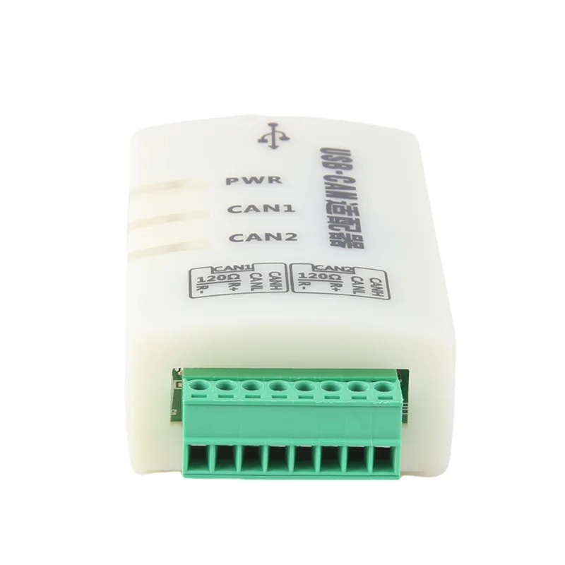 M09K CAN Bus Analisador PODE Openj1939 USBCAN-2A USB para CAN Adaptador Dual Path Compatível para ZLG