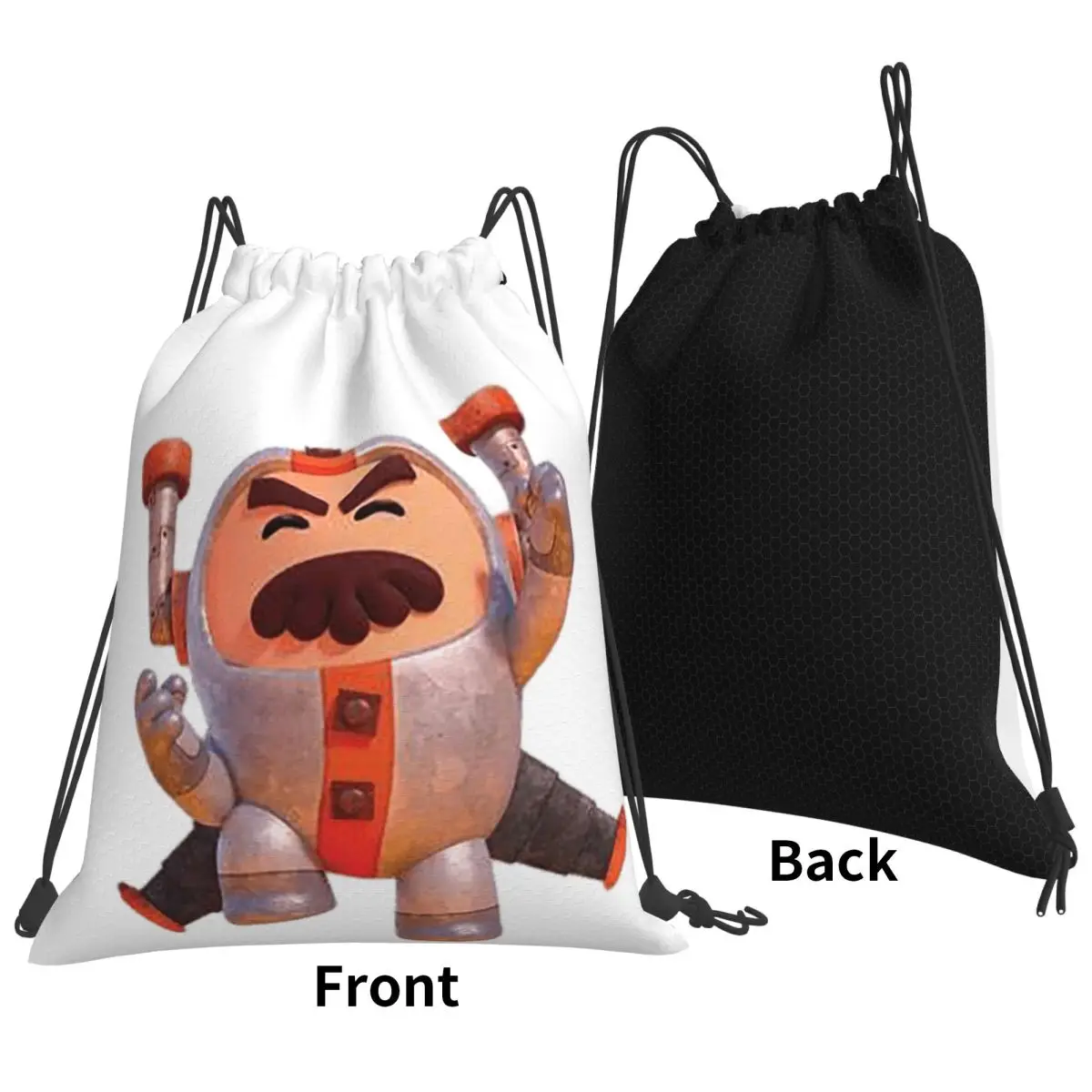 

Go Jetters Backpacks Portable Drawstring Bundle Pocket Shoes Bag Book Bags for Man Woman School