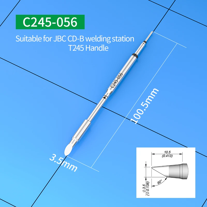 C245-784 056 064 102 710 747 766 784 795 797 905 912 945 951หัวแร้งบัดกรี JBC ที่จับ/ควบคุมอุณหภูมิ