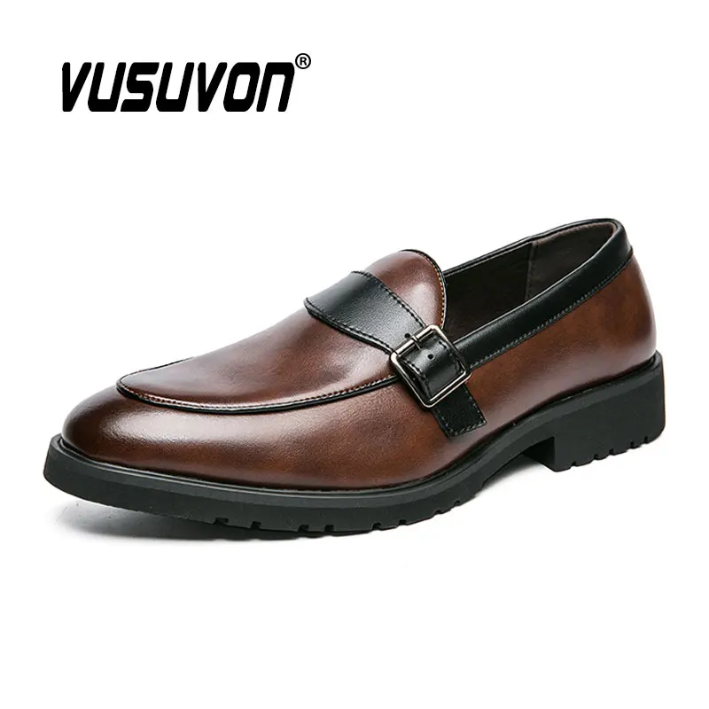 

Модные мужские туфли из натуральной спилка, черные повседневные лоферы в британском стиле для отдыха, износостойкие удобные туфли на плоской подошве с мягкой подошвой