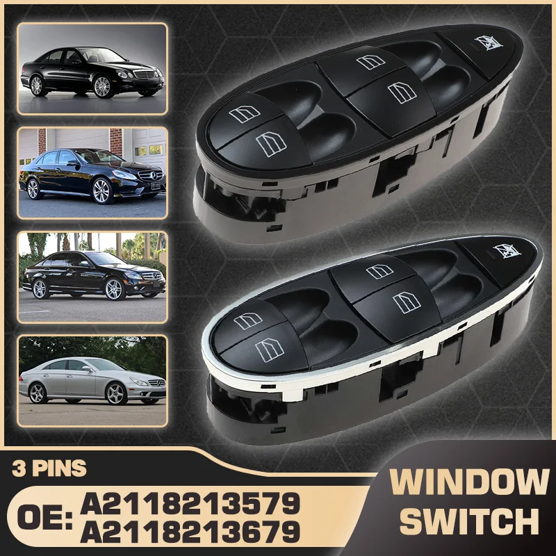 

Master Power Window Switch Button For Mercedes-Benz CLS350 CLS55 CLS550 CLS63 E280 E300 E320 E350 E500 E55 E550 E63 2003-2011