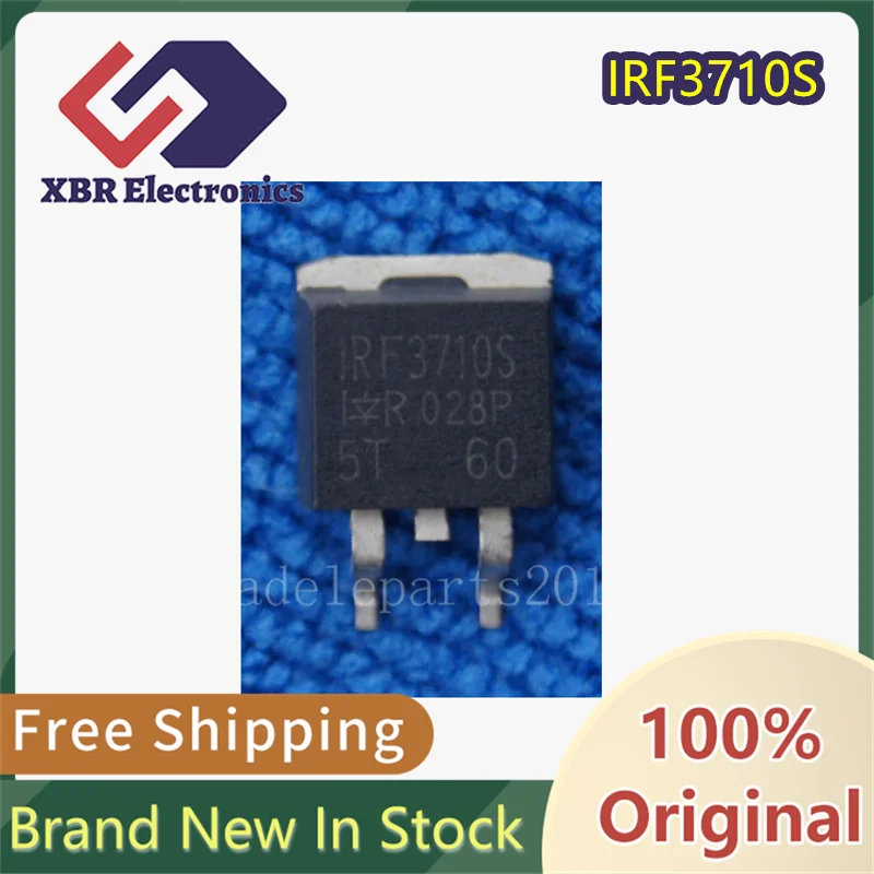 

(10/50 piece) IRF3710S IRF3710 N-Channel MOSFET 57A 100V Surface Mount TO-263 MOSFET Brand New Free Shipping