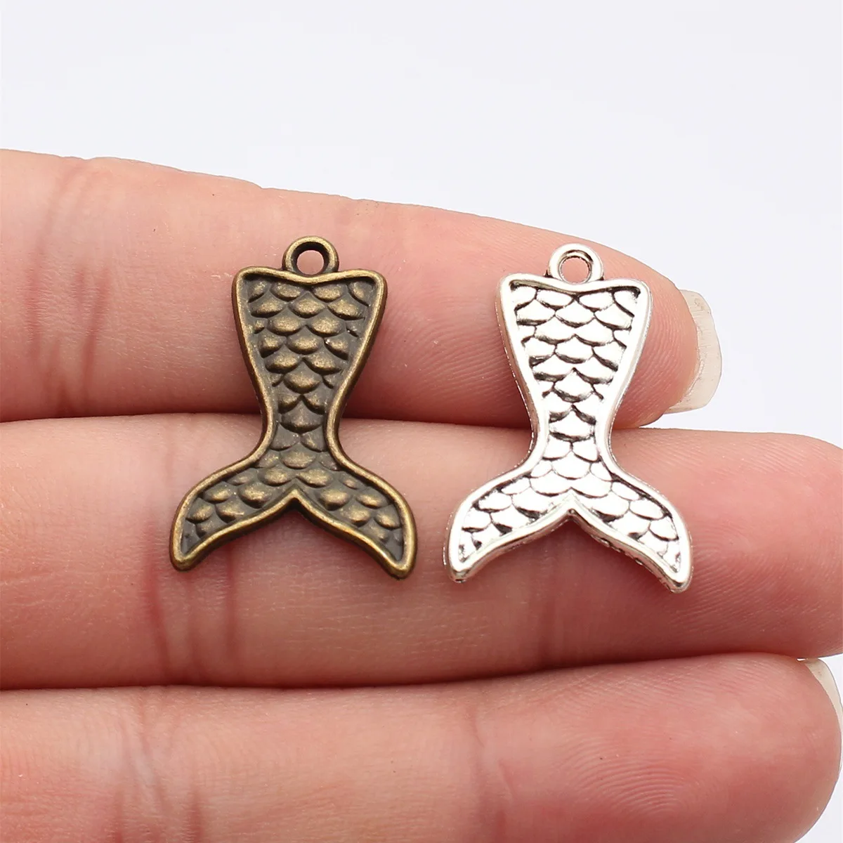 Ocean Charm Mermaid Pendant Collection Charms For Fantasy Ocean Theme DIY Bracelet Necklace Jewelry Making Supplies