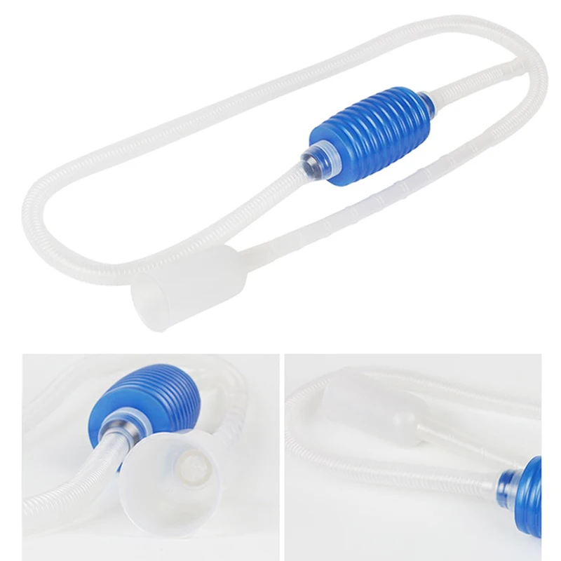 NEW Semi-automatic Aquarium Clean Vacuum Water Change Changer Gravel Aquarium Simple Fish Tank Vacuum Pump Cleaner