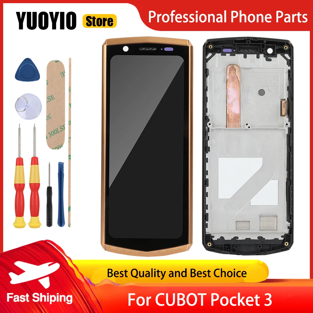 New Original For CUBOT Pocket 3 4 Inch 1080x540 LCD Touch Screen