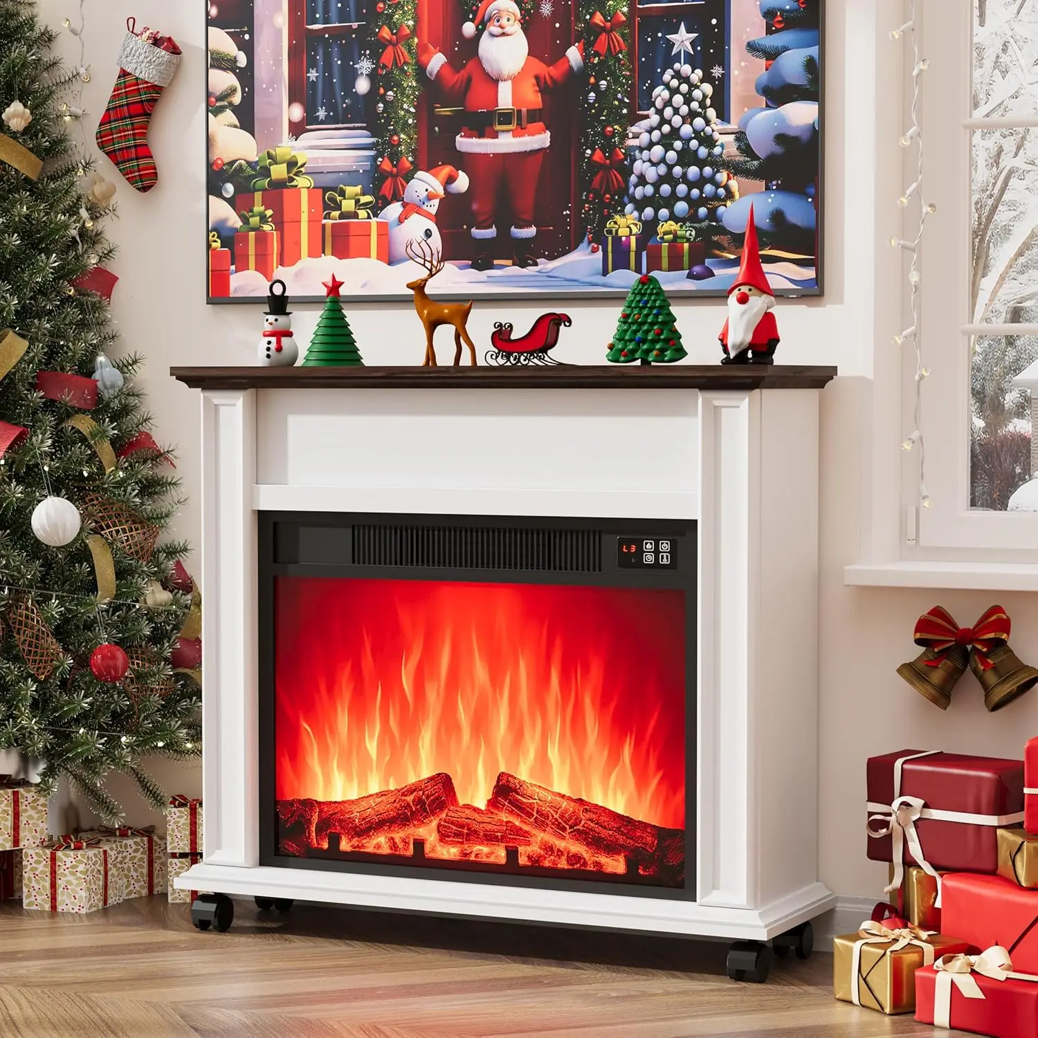 Electric Fireplace …