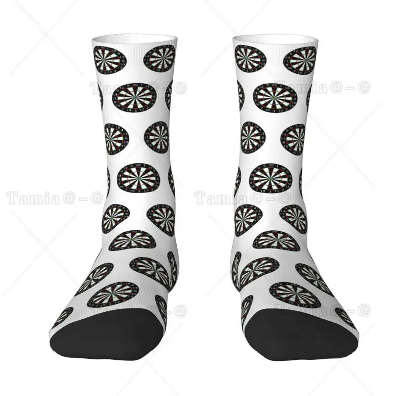

Custom Darts Board Arrow Target Dress Socks Men's Women's Warm Fashion Crew Socks