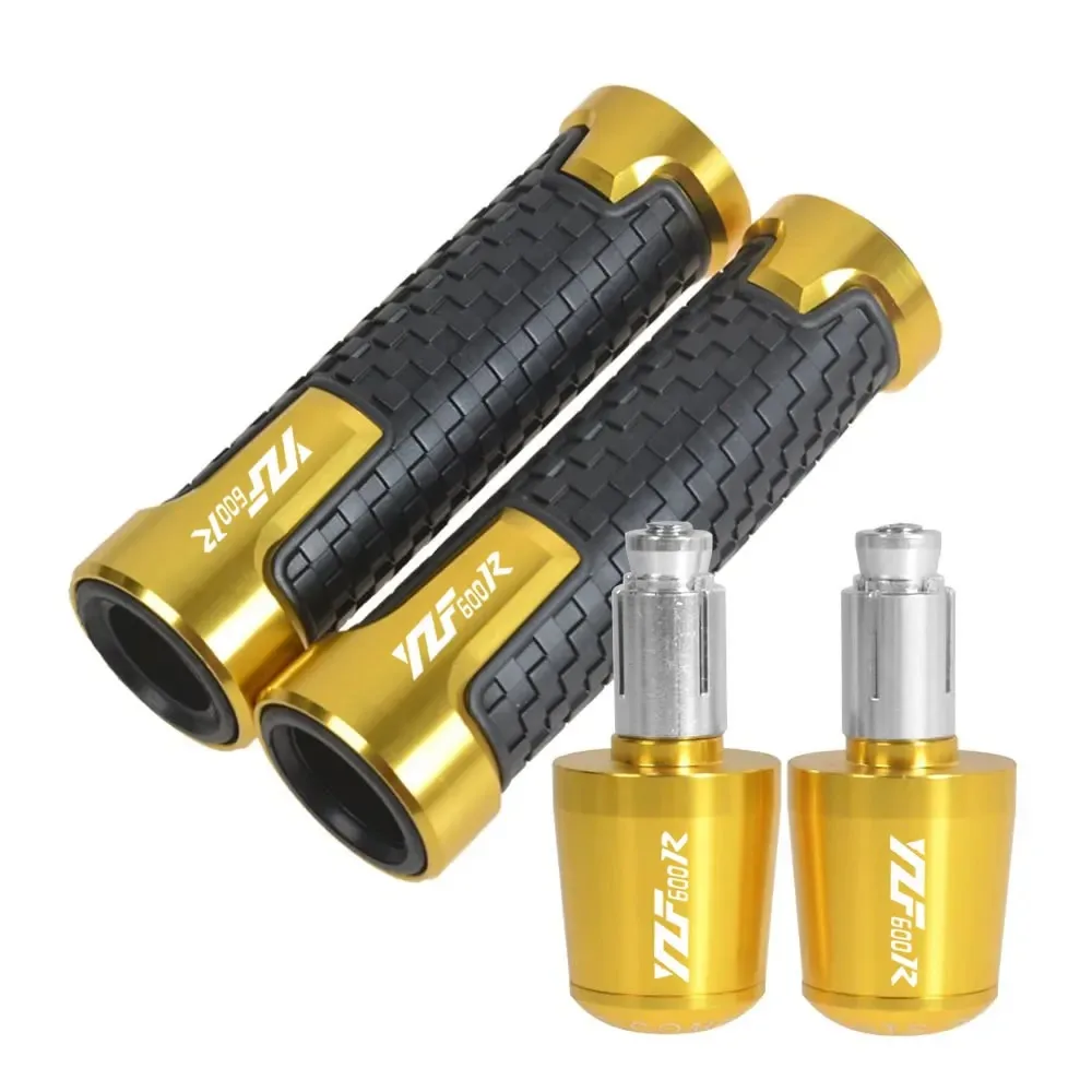 ヤナハ YZF YZF600R 1995 1996 1997 1998-2006 オートバイアクセサリー 7/8インチ 22MM ハンドルバーハンドグリップ ハンドルバーエンドキャッププラグ