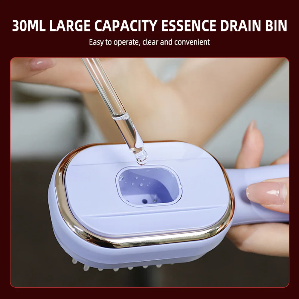 

Massage liquid introduction comb red and blue light intelligent care multifunctional essence liquid medicine introductionMassage