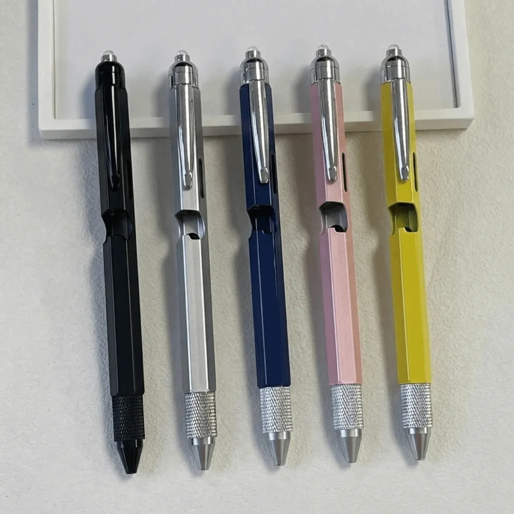 

9 in 1 Multi-function Tool Pen Detachable Portable Ballpoint Pen DIY Professional Handheld Screwdriver Tool Office Supplie