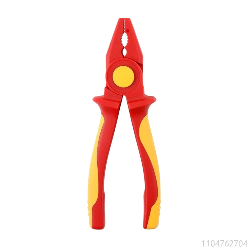 

Изолированные комбинированные плоскогубцы с длинным носом — изолированный зажим для электрика высокого напряжения для электрических работ