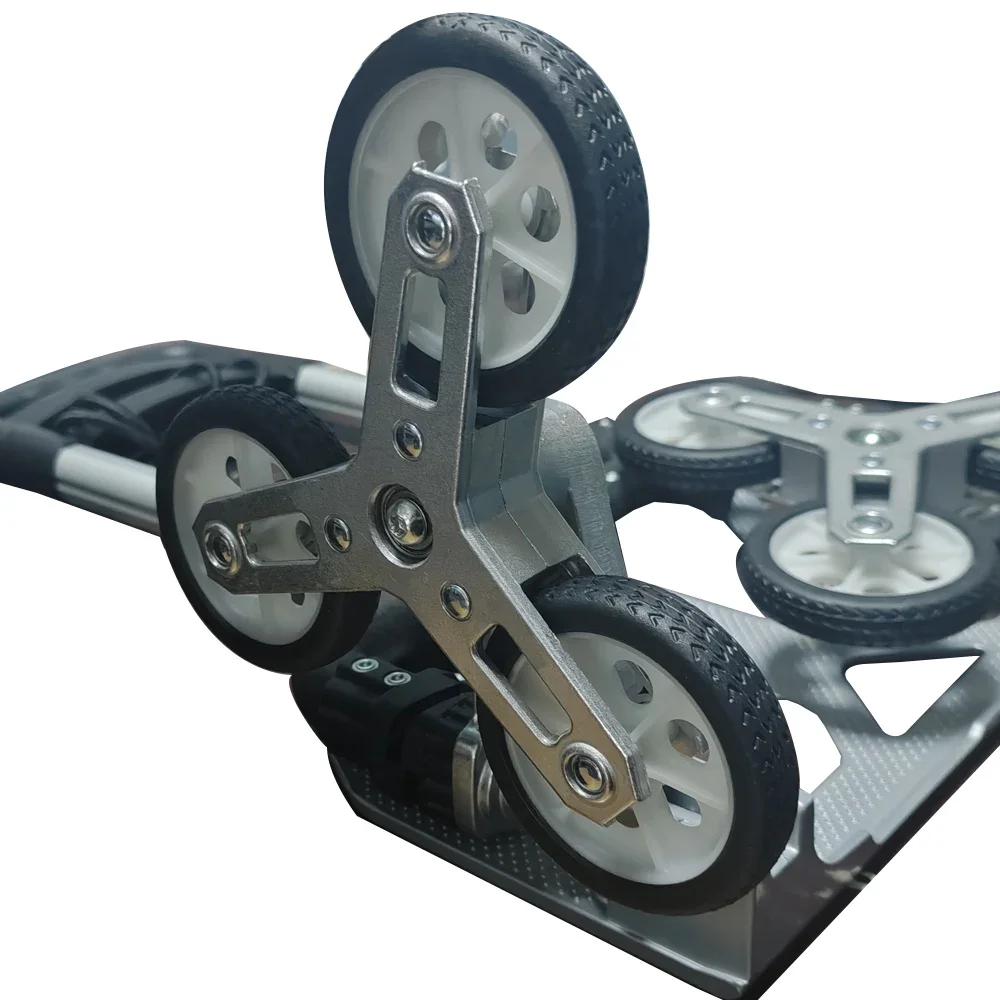 Replacement Triangle Stair Climbing Wheels Multipurpose Wear Resistant Luggage Cart Wheels Trolley Triangle Wheels