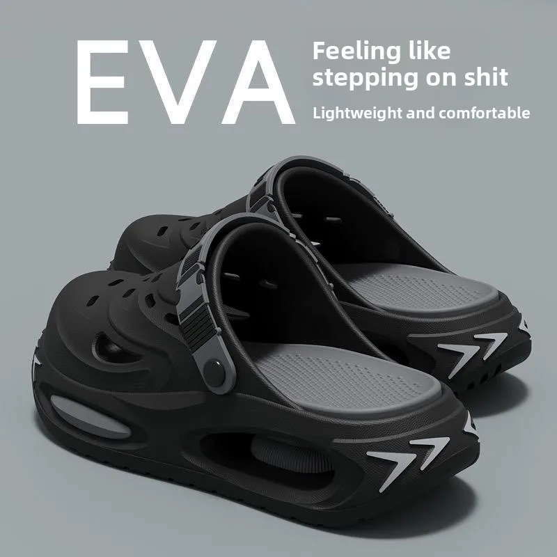 Medical EVA Operating Room Slippers Men's New Summer Wear Boys Hole Shoes Deodorant Non-Slip Arch Support view 3