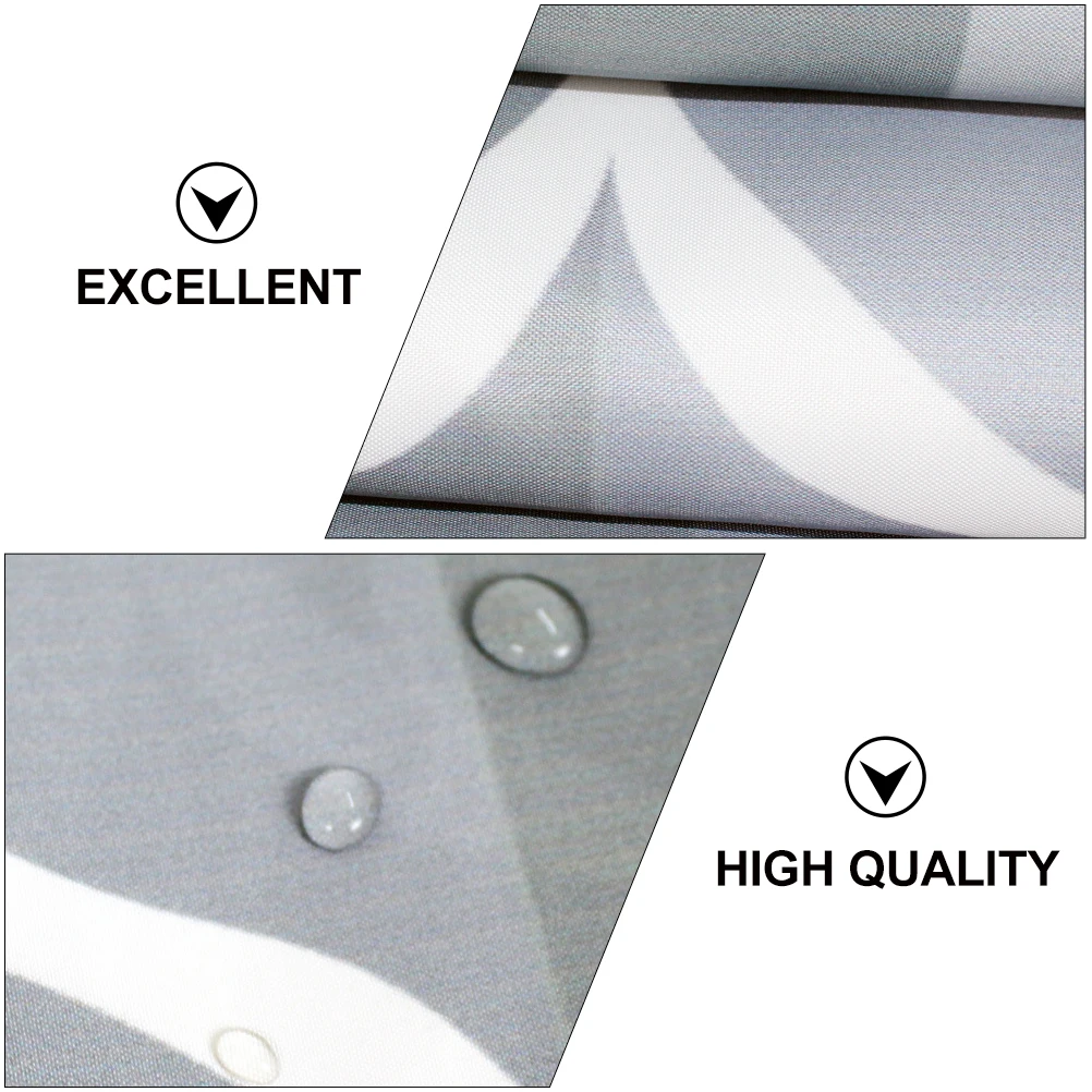 

Waterproof Shower 1PC Polyester Bath Water Proof Bathroom Curtain Fresh Natural Design Toilet Curtain Kids