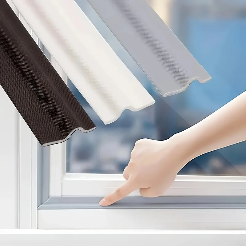 5M Self-Adhesive Door & Window Seal Strip – Waterproof, Dustproof, Insect-Proof, Soundproof & Windproof, Weatherproof