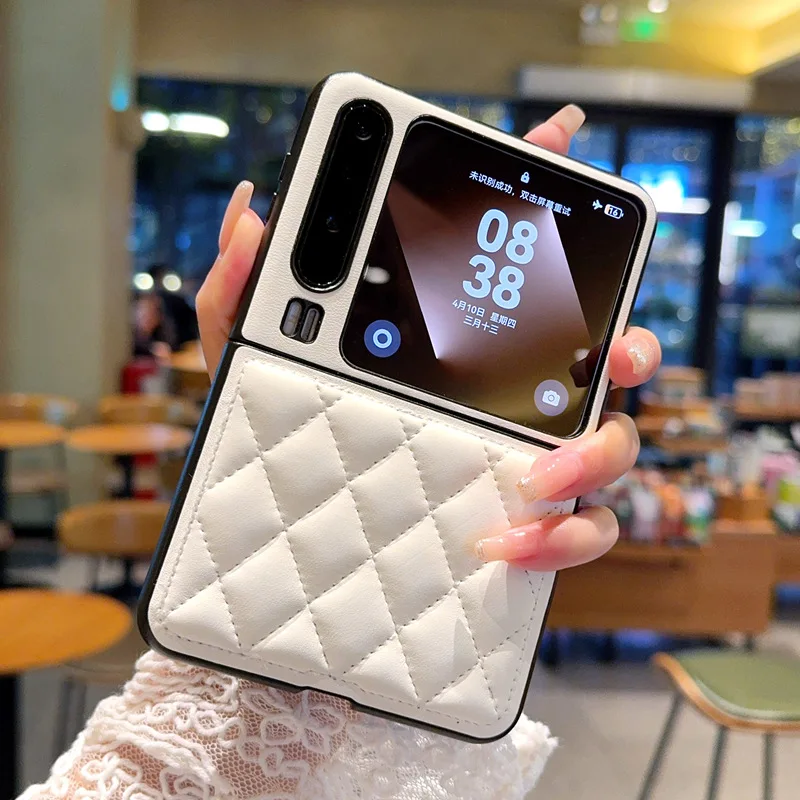 

Роскошный чехол из искусственной кожи для Huawei Pura X, модное покрытие, защитная задняя крышка, полное покрытие, чехол для телефона