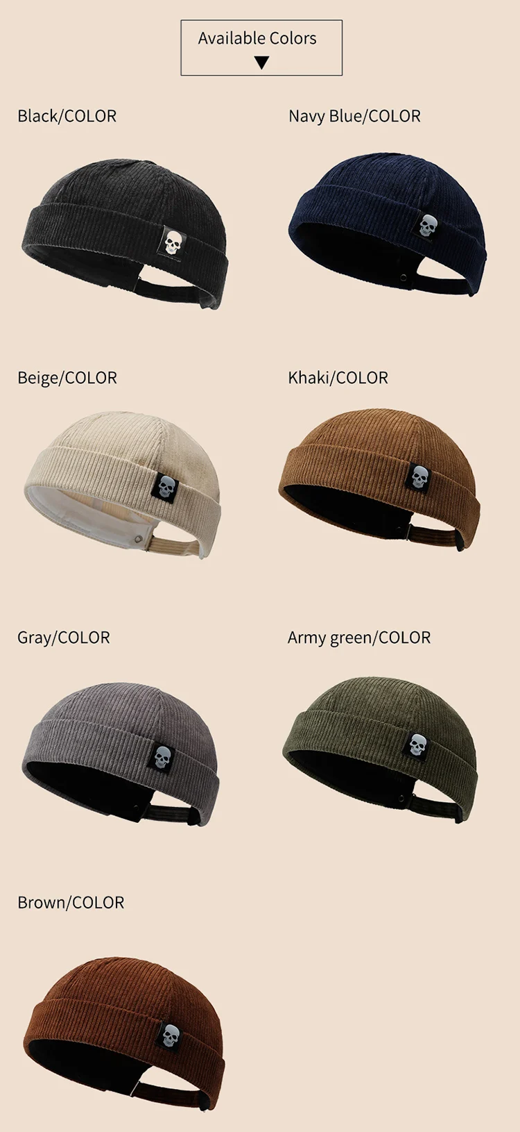 Damen Frühling Neue Retro-Style Flatcap Koreanischer Stil Vielseitiger Landlord Hut Herren Street Hip-Hop Cooler Hut – Detail 6