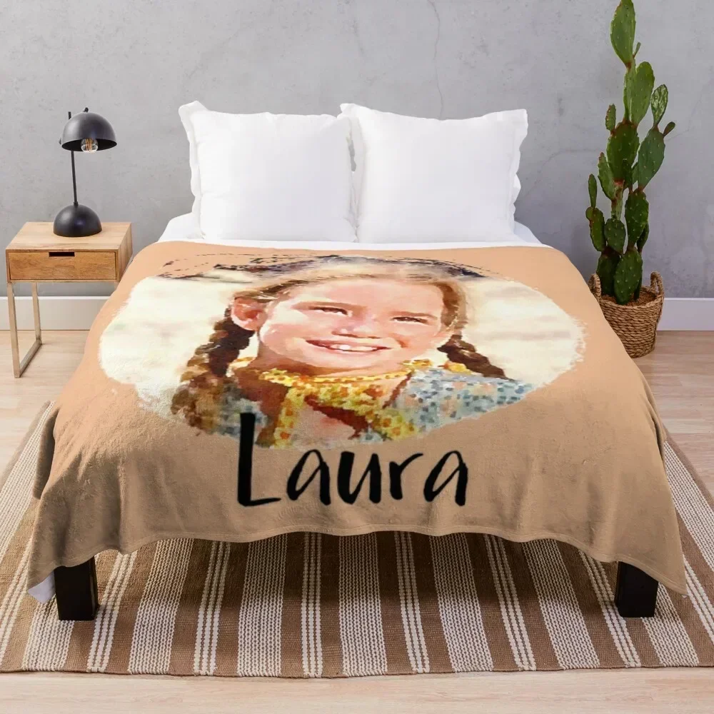 Laura Ingalls Throw Blanket Heavy Furry Blankets Sofas Of Decoration Blankets