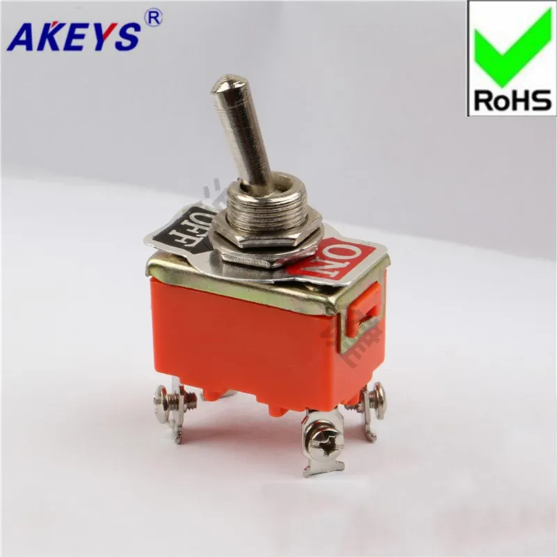 1 PC High Quality High Current Button Switch Torsion Switch Shakes Head to Turn 4PINS E-TEN1221