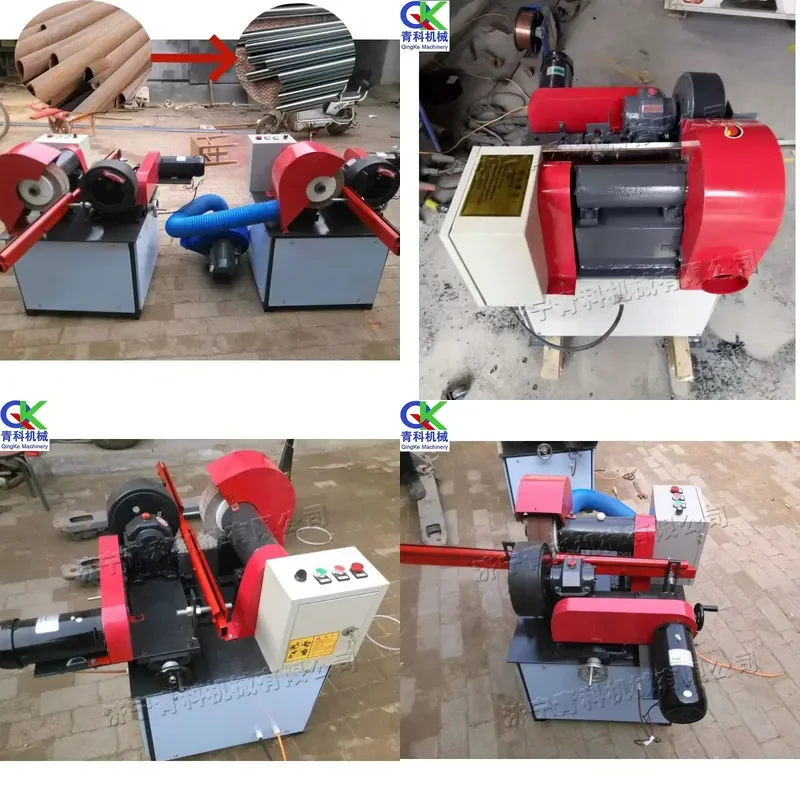 CE Certification Centerless External Cylindrical Polisher for Metal Tubes Rust Grinding Mirror Surface Finishing