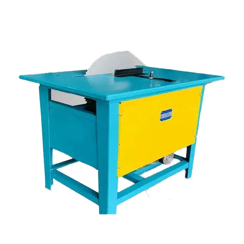 Serra de mesa de madeira composta elétrica livre de poeira serra deslizante multifuncional com corte de precisão integrado para trabalhar madeira