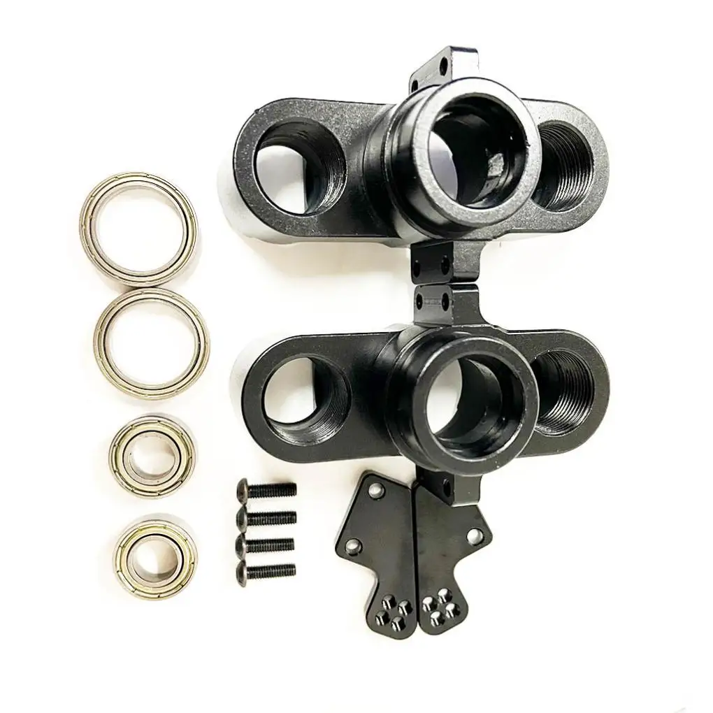 RCGOFOLLOW Steering Hub Carrier RC Car Part Durable Steering Block Knuckles For 1/7 6S Monster Trucks RC Upgrade Part