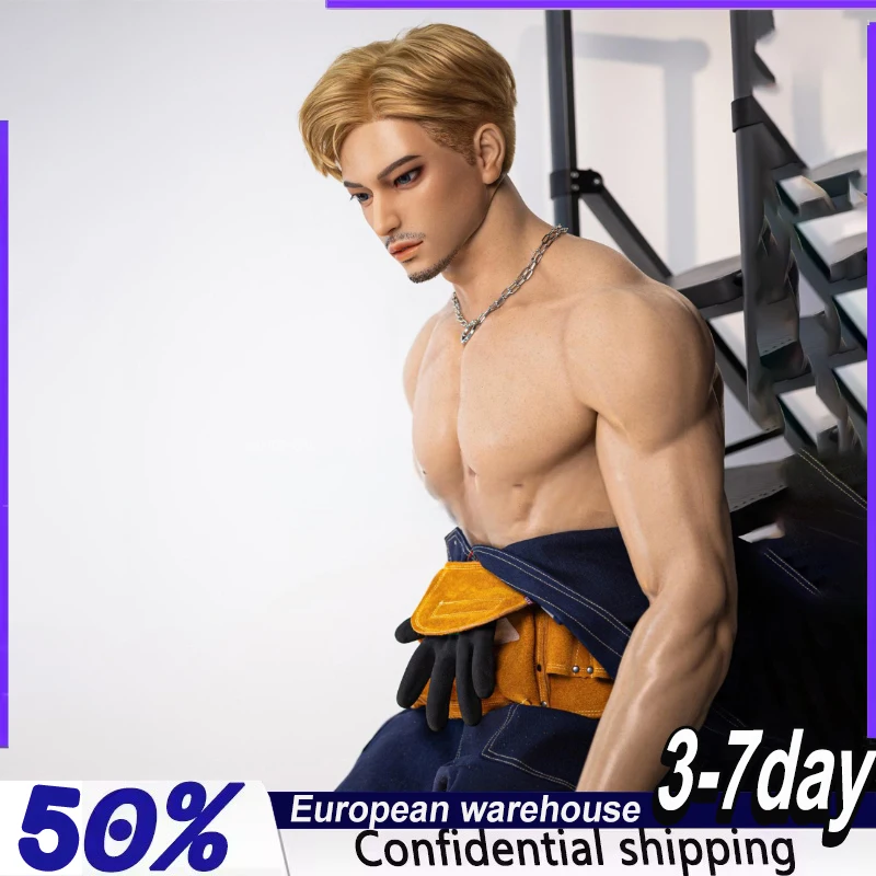 RENHEYUOU 170cm Male Sex Doll For Men Women Real Full Size Silicone Body Gay Big Penis Sex toy For Female Masturbation doll 18+
