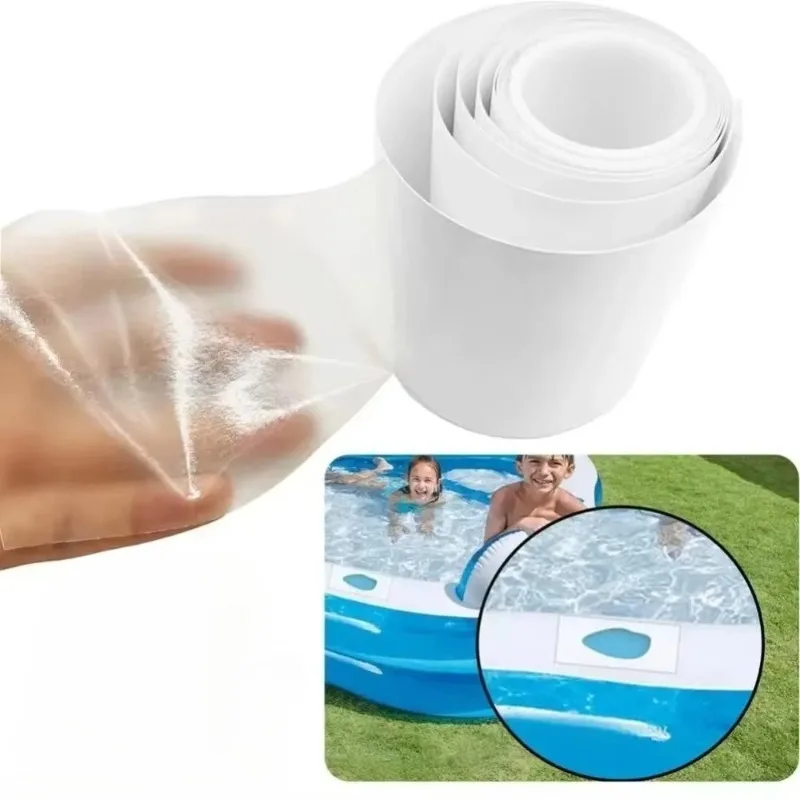 1 Roll Repair Patches Kit TPU Tape Repairing Patches For Tent Air Mattress Raincoat Inflatable Toy Swim Pool Float