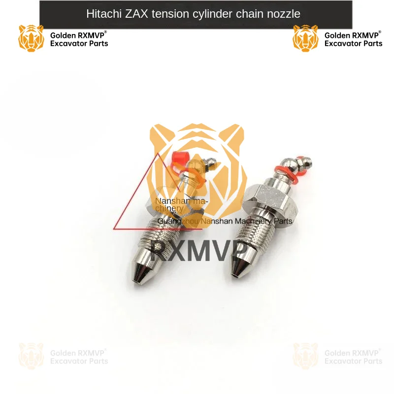 Hitachi Zax200/240-3g/260 Tensioning Cylinder Chain Fitting, Butter Fitting, Check Valve, Excavator Accessories