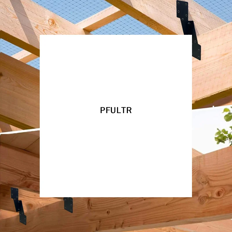 2/5Pcs Strong Heavy Duty Windproof Buckle Metal Structural Parts Hurricane Tie Bracket Hardware For Trusses/Rafters Ties