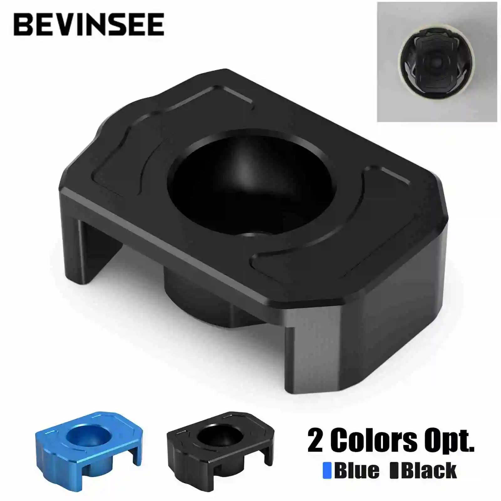 

BEVINSEE Lower Motor Mount Insert for MQB Torque Arm for Audi A3 8Y 8V RSQ3 for Cupra Leon for Skoda Octavia for VW for Golf MK7