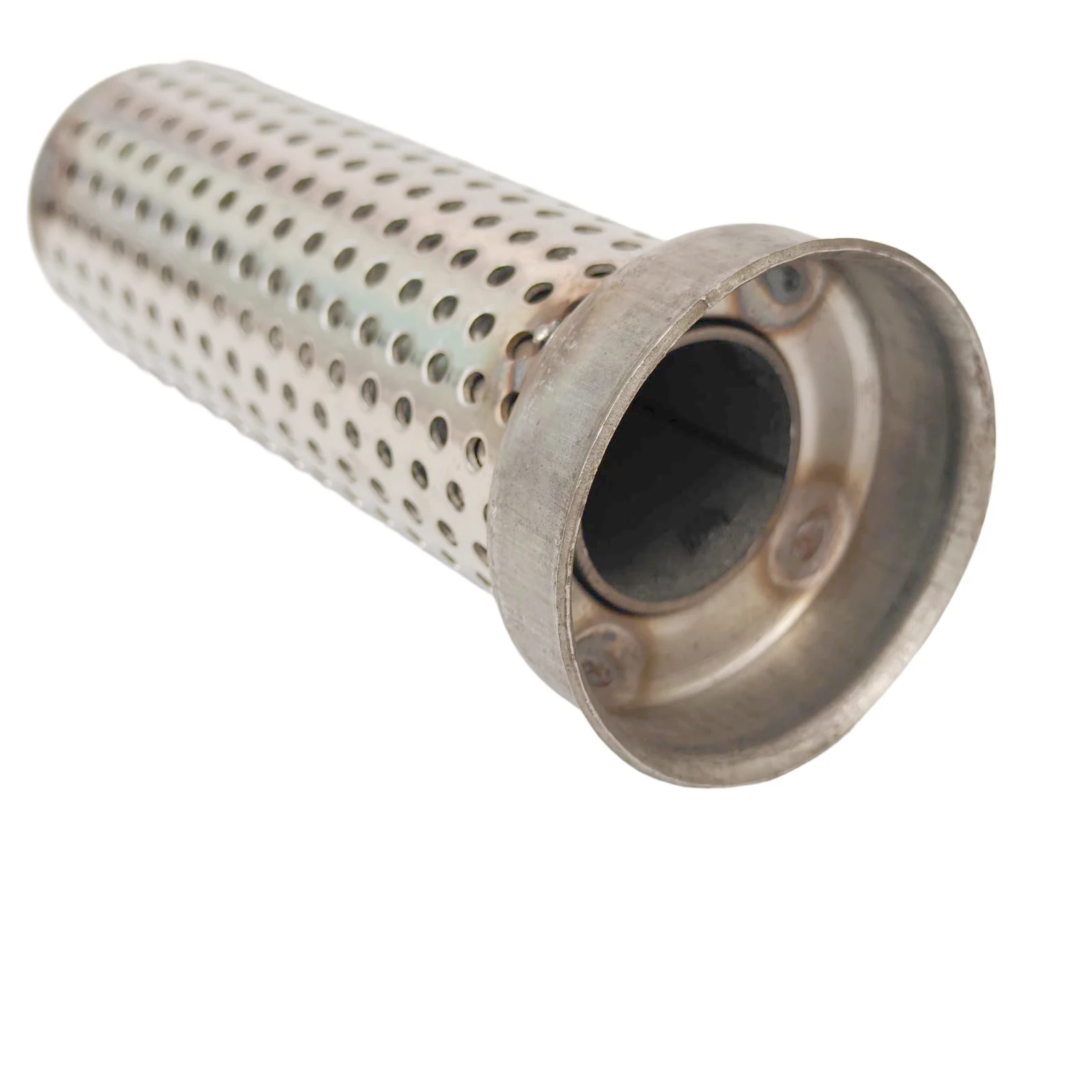 51mm Hand Welded Exhaust Pipe Muffler Motorcycle General Purpose Noise Decibel Elimination Reduction