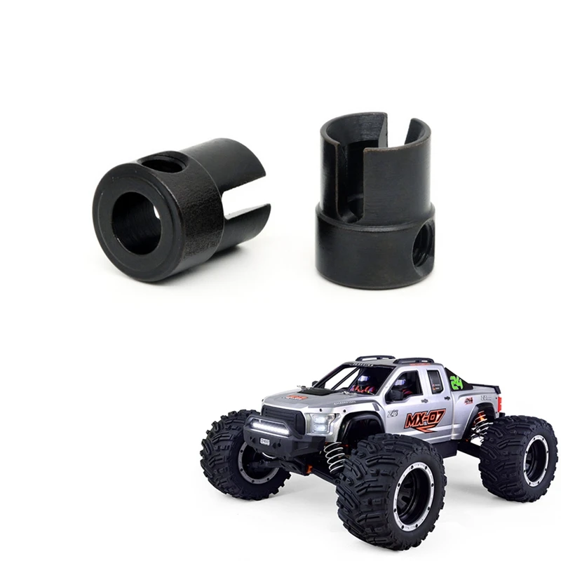 MX-07 2Pcs Metal Universal Joint Drive Cup 8710 For ZD Racing MX-07 MX07 MX 07 1/7 RC Car Spare Parts Accessories