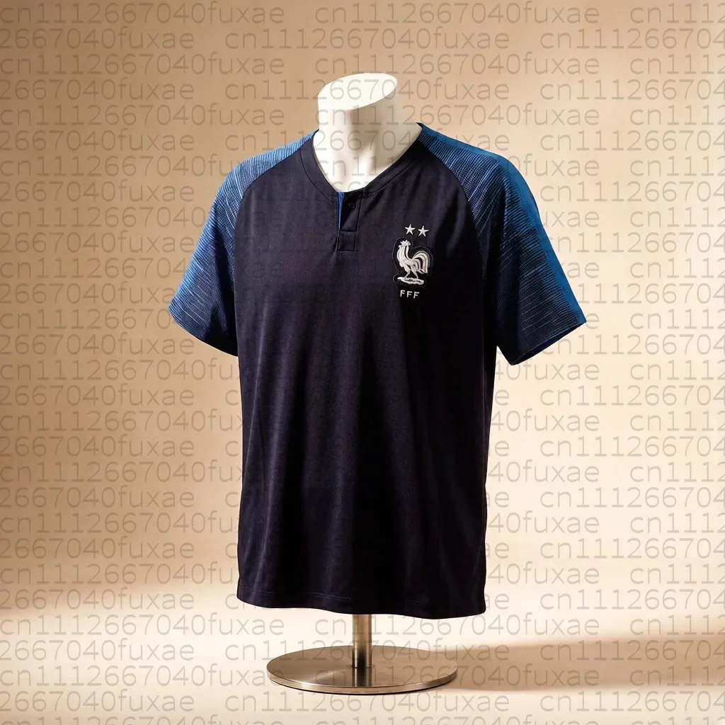 Navy Blue France National Team Training Top Men Family Matching