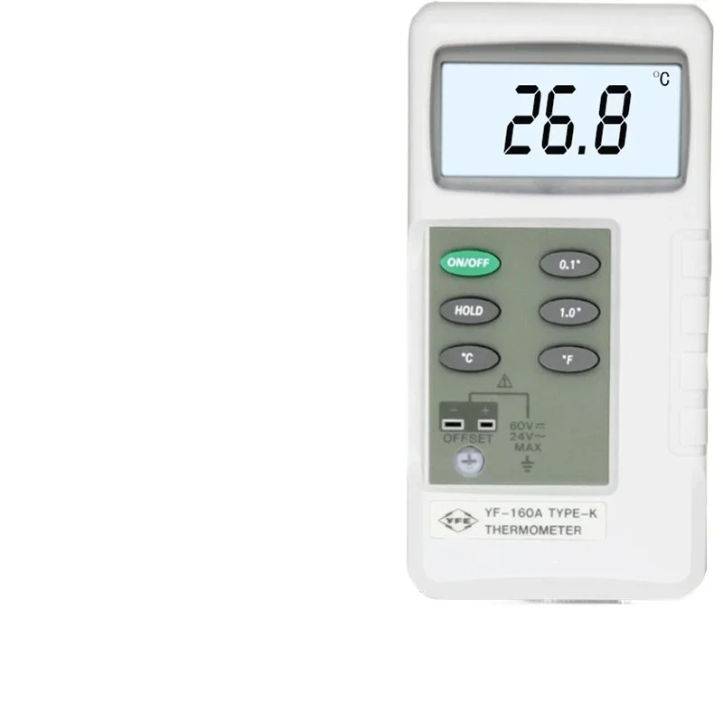

Error Correction Thermometer YF-160A Industrial Contact Type K Thermocouple Thermometer
