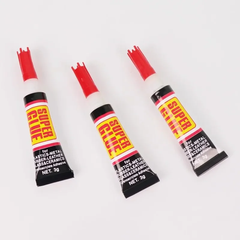 2g Super Liquid Universal Shoe Repair Glue Glass Cyanoacrylate Glue Stationery Shop Nail Glue 502 Instant Strong Leather