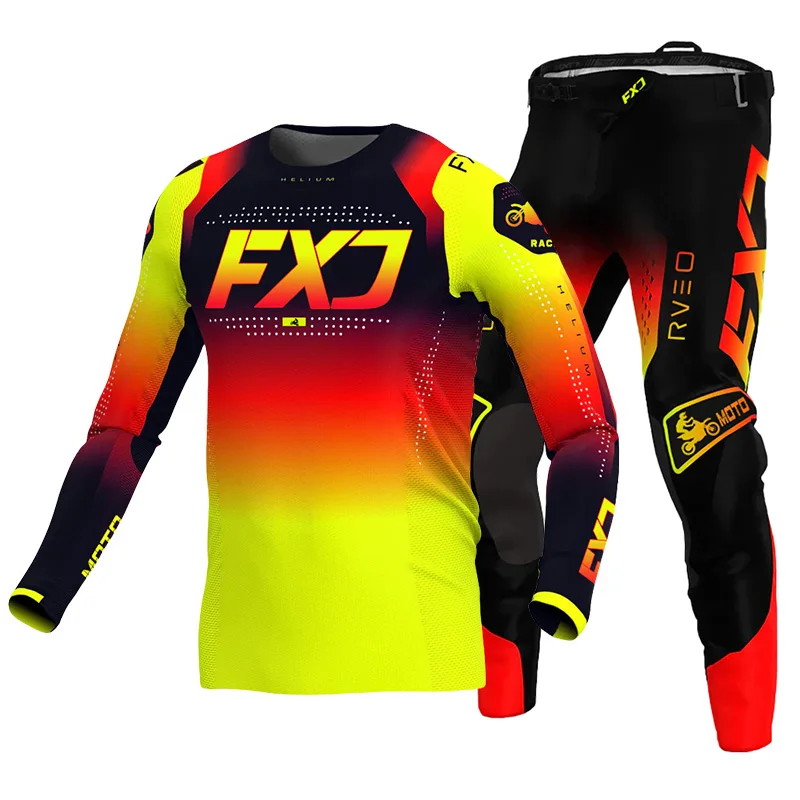 

motocross gear set racing suit Off-road MX DH BMX ATV MTB Enduro MOTO Mens Kits Women's mountain Motorcycle Combo Downhill