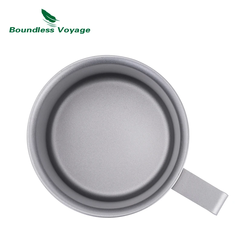 Boundless Voyage Titanium Double Wall Coffee Cup 220ML Camping Mug Mini Outdoor Tableware Ti3052D gallery 2
