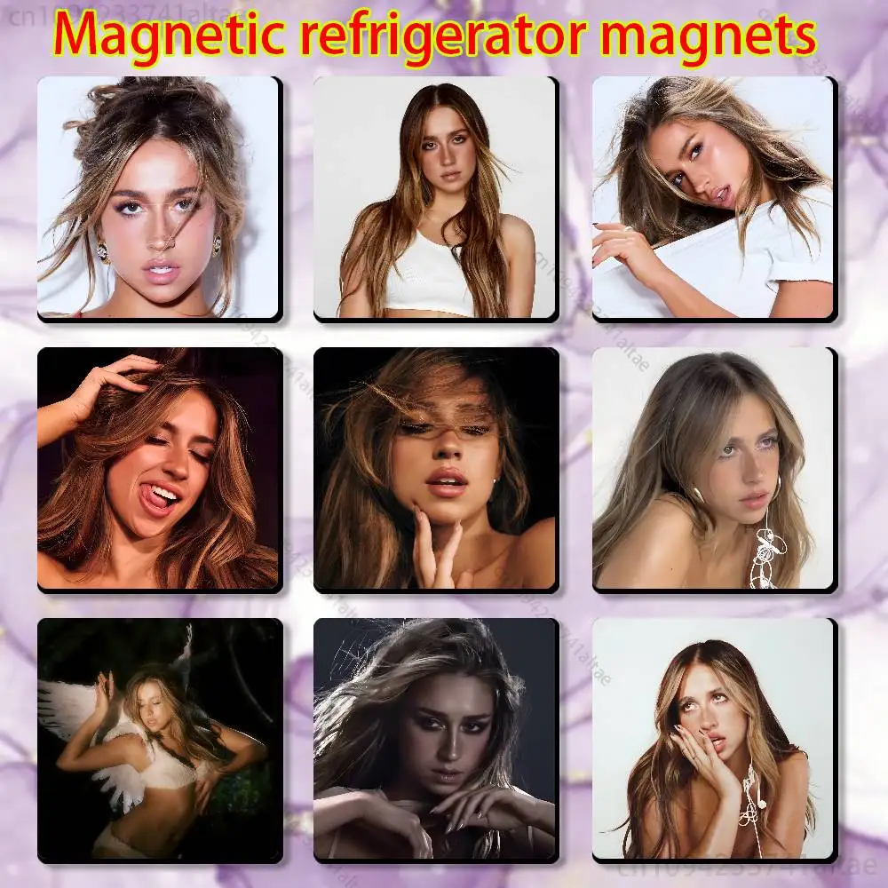 

Singer T-Tate McRae Magnetic Fridge Magnets - No Falling Off, Fit for Refrigerators, All Metal Surfaces,Home Decor