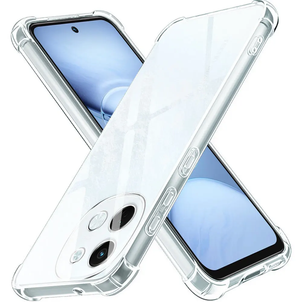 Чехол для телефона Tecno Spark 30 Pro KL7, прозрачный противоударный чехол с подушкой безопасности, мягкая силиконовая задняя крышка Tecno Spark 30 4G 5G KL6 KL8 Funda