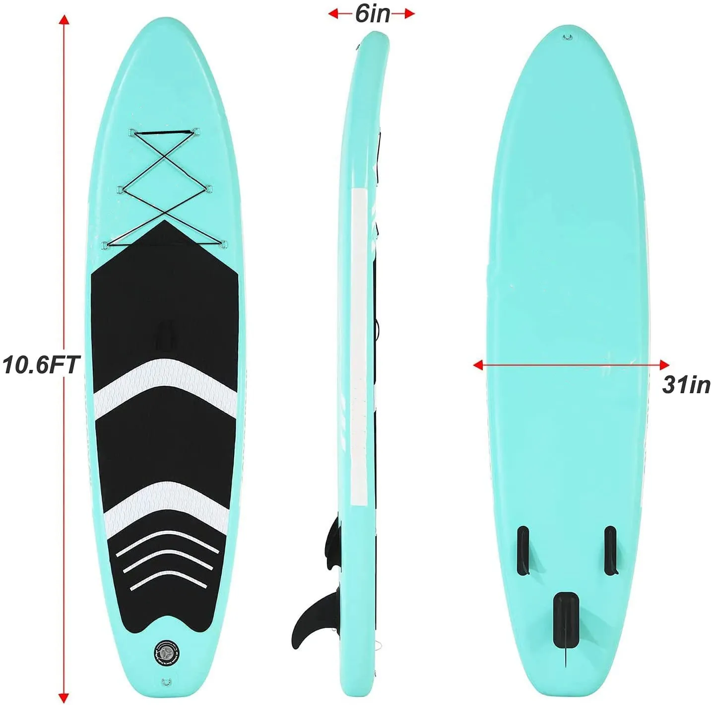 Tabla de surf inflable de fábrica China, nuevo tipo, barata