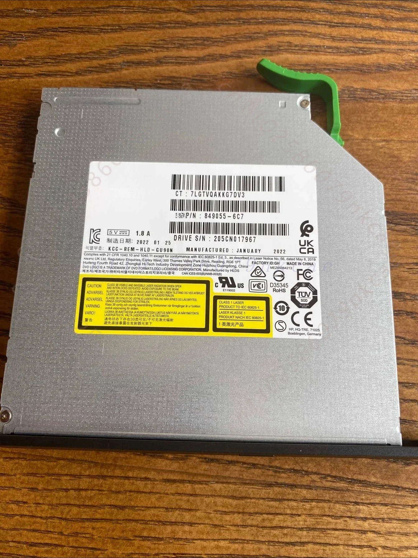 for HP Desktop 280G9 282G9 285G9 288G9 Disassembled Ultra-thin DVD Drive Recorder