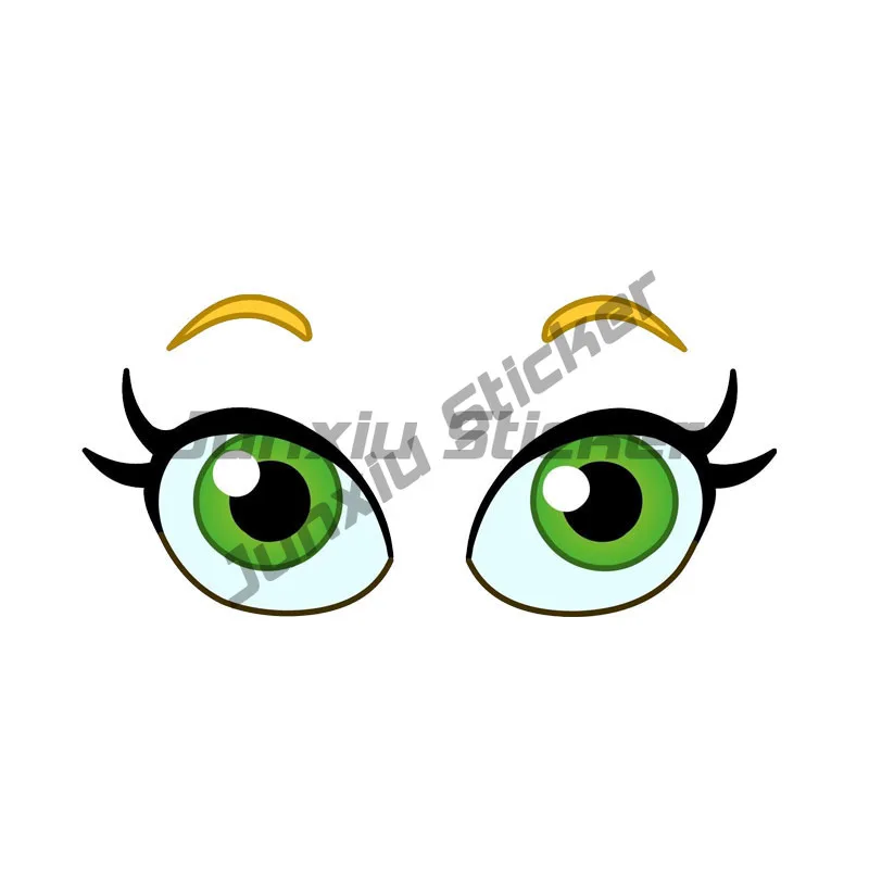 

Creative Funny Lovely Eye Car Sticker Decal PVC for Truck Windows Laptop Any Smooth Surface Waterproof