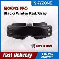 New SKYZONE SKY04X PRO FPV Goggles 1920*1080 OLED 5.8GHz Steadyview Receiver DVR Head Tracker for Airplane FPV Racing Drones 2 s
