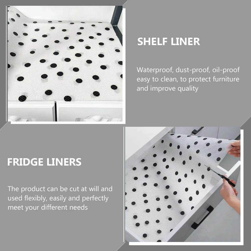1 لفة خزانة مقاومة للماء، بطانة رف قابلة لإعادة الاستخدام لتناسب بطانة الأدراج لمنظمة تخزين مساحة المكتب والمطبخ #1