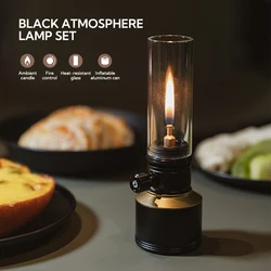 CAMPINGMOON Atmosphere Candle Light Set Equipped with Inflatable Aluminum Can Outdoor Camping and Barbecue Atmosphere Light