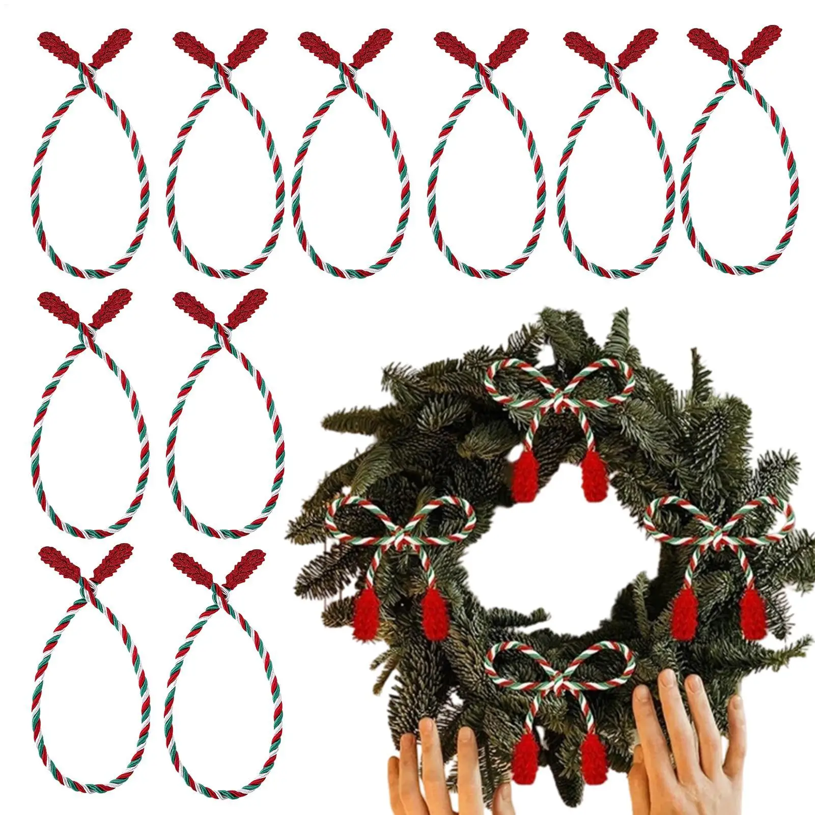 

Гирлянды для лестниц, 16 шт., ручная работа, сезонный декор, рождественские гирлянды, поворотные галстуки для семей, аренда, деловая лестница