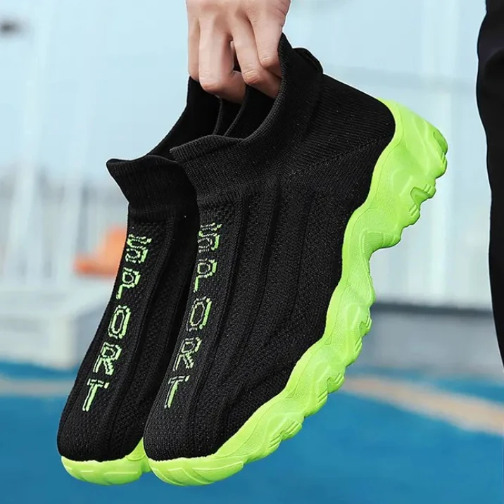 

Casual sneakers Men's women's casual sports shoes, breathable anti-slip, large-sized thick-soled running loafers for coupless