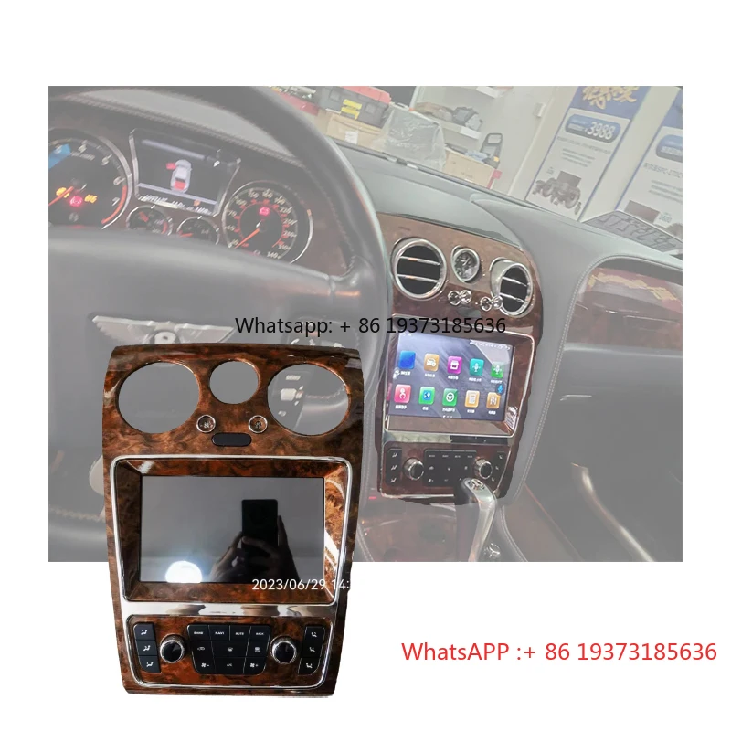 

Android Car GPS Navigation Radio Video DVD Player for Bentley Flying Spur Continental 2005-2018 with Wifi BT