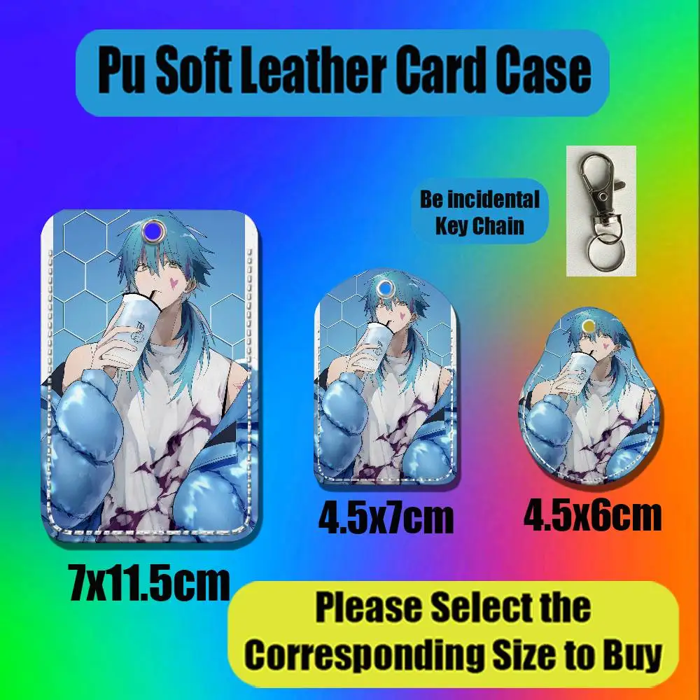 For Aoba Seragaki Dramatical Murder For AirTag Case Card Holder Keychain ID Credit Bank Access Badge For Air Tag Case Shell